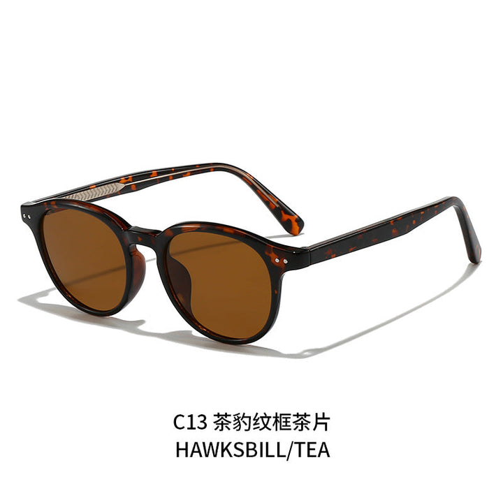 Women's round fashionable sunglasses with UV protection Kalsten