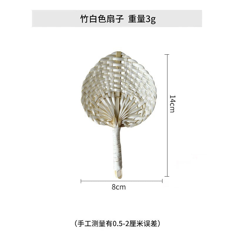 Women handmade fan made of natural material Kalsten