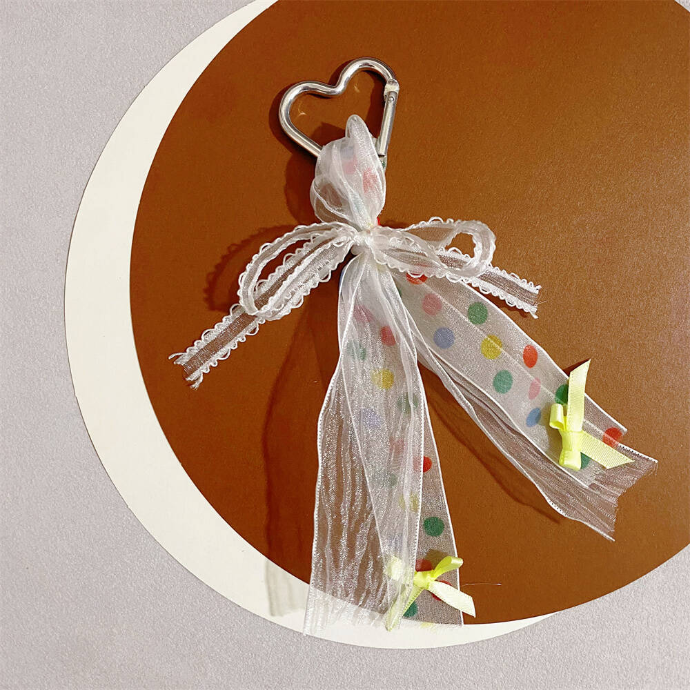 Decorative Heart-Shaped Keychain kalsten