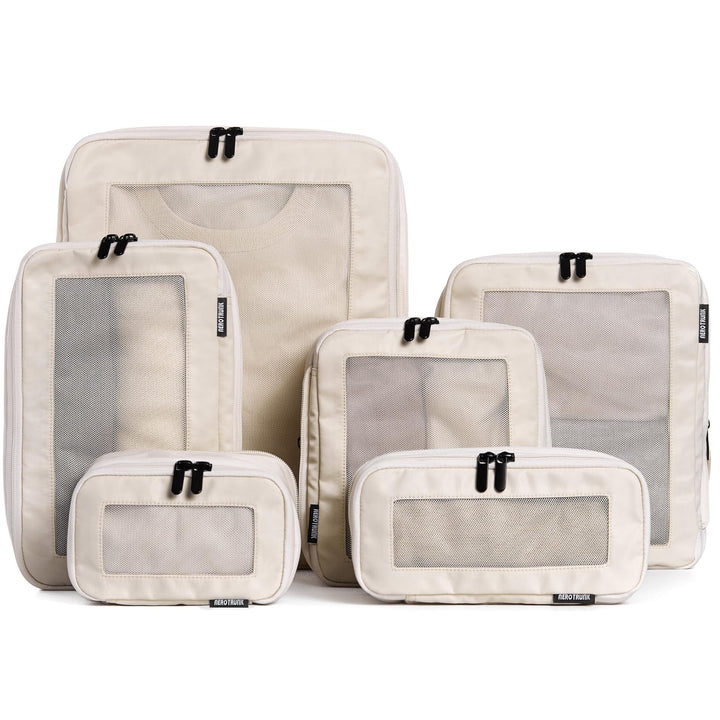 Unisex Storage Bags Set with Transparent Compartments Kalsten