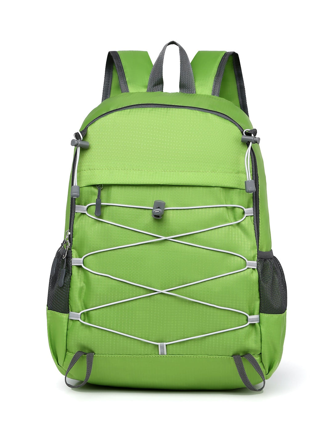 Unisex nan lightweight outdoor backpack with elastic tension strap and mesh side pockets Kalsten