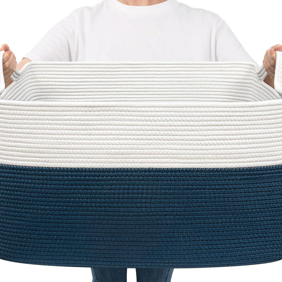 Women Versatile Storage Basket with Sturdy Handles Kalsten