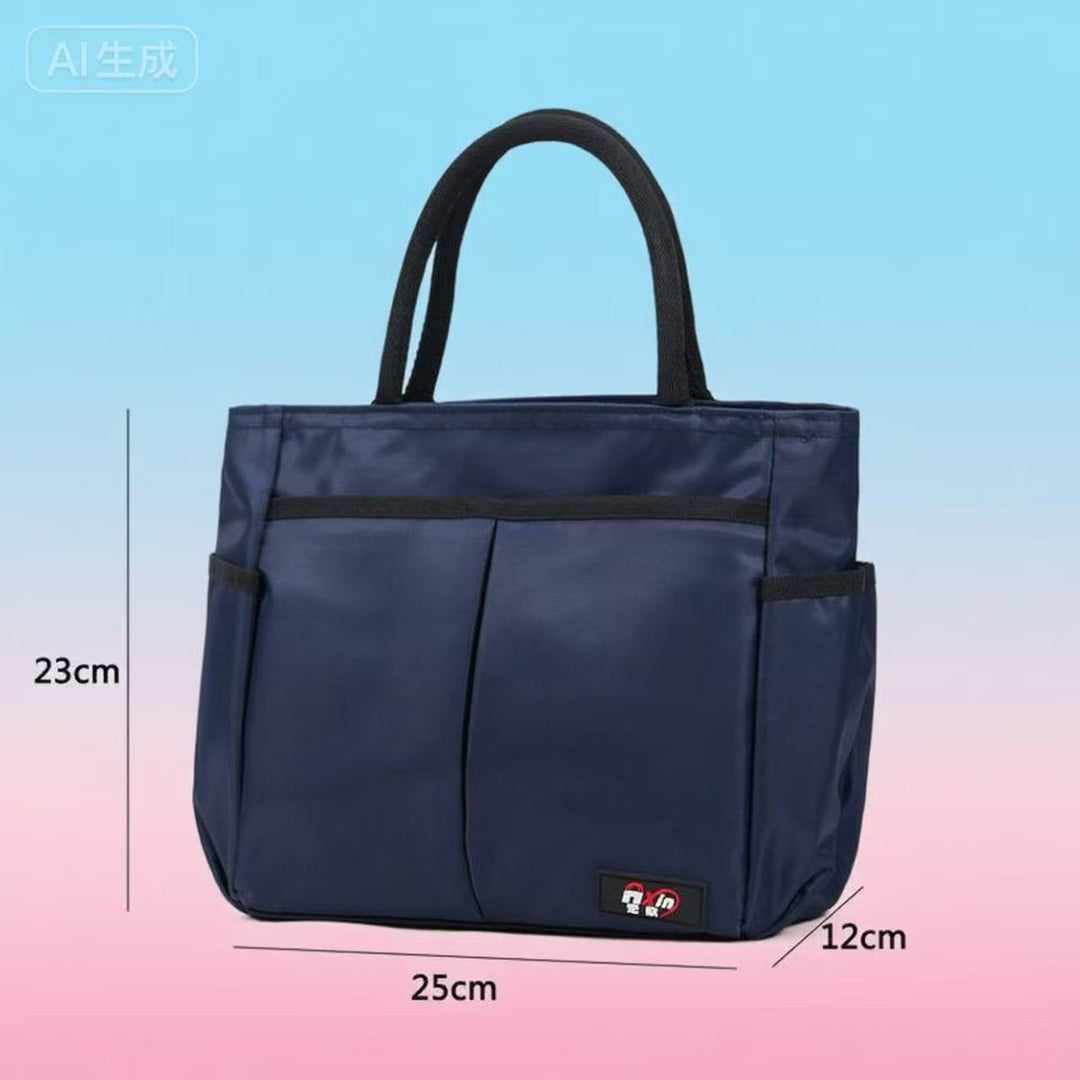 Floral Print Multi-Pocket Tote Bag Kalsten