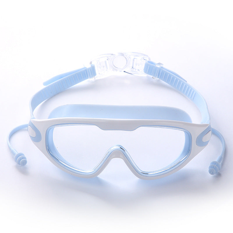 Swim mask with large field of vision and comfortable silicone padding Kalsten