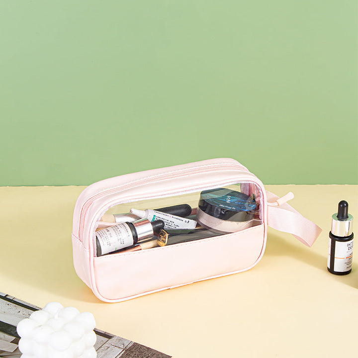 Cosmetic bag with transparent compartments Kalsten