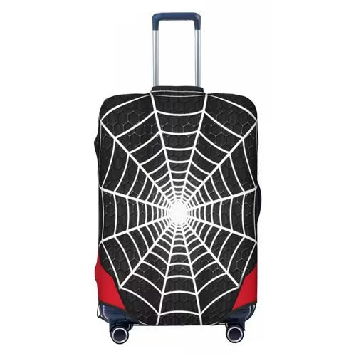 Unisex nan elastic luggage cover with football argyle pattern, tear-resistant stretch cover for trolley with handle and wheel openings Kalsten