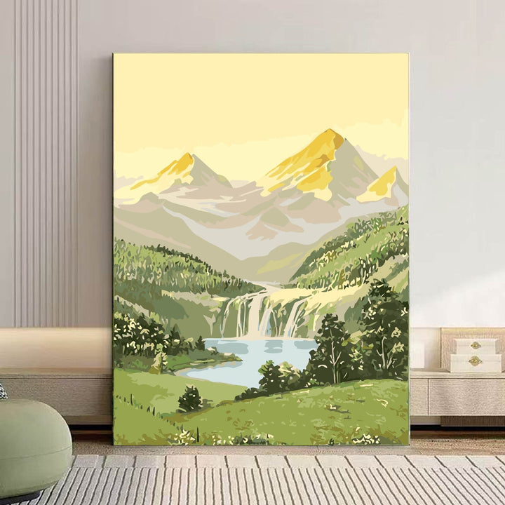 Scenic Mountain Landscape Canvas Art Kalsten 1785768018