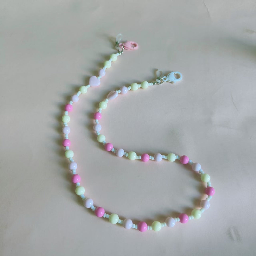 Colored Beaded Glasses Holder Chain Kalsten