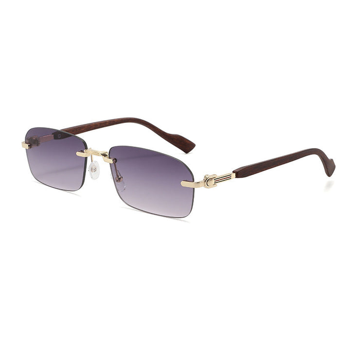 Men's Sleek Geometric Frame Sunglasses Kalsten