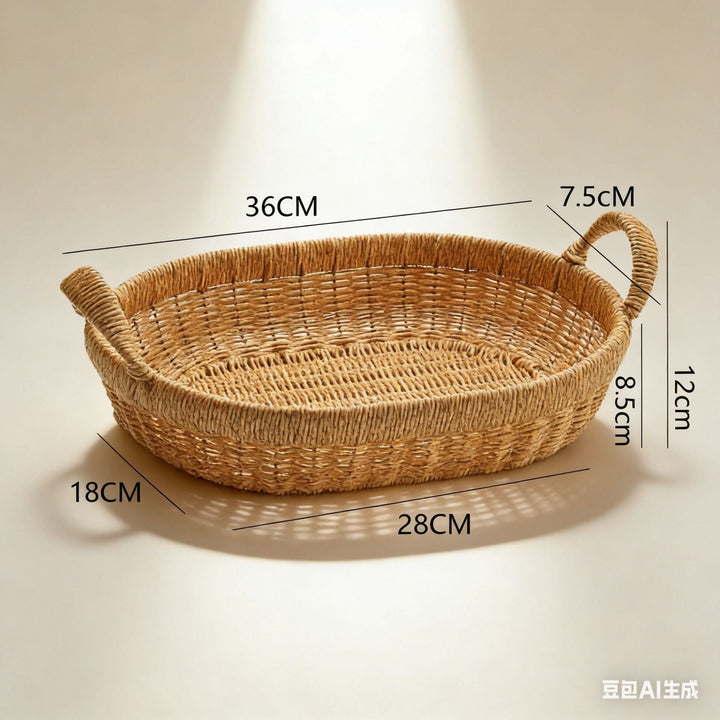 Women's decorative rattan basket Kalsten