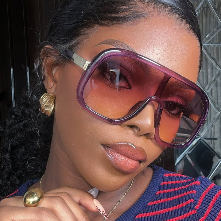 Women's oversized sunglasses in elegant retro design Kalsten