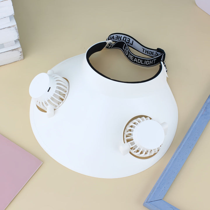 Ladies Portable Cooling Cap with Fan Function Kalsten
