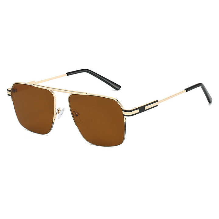 Men's Geometric Shield Sunglasses Kalsten