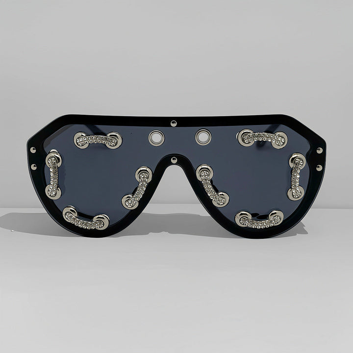 Women's extravagant designer sunglasses with sparkling accents Kalsten