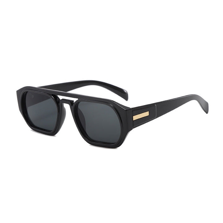 Women’s fashionable rectangular glasses with elegant metal accent Kalsten