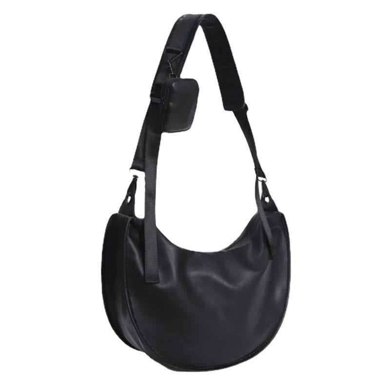 Elegant Shoulder Bag In Curved Shape Kalsten