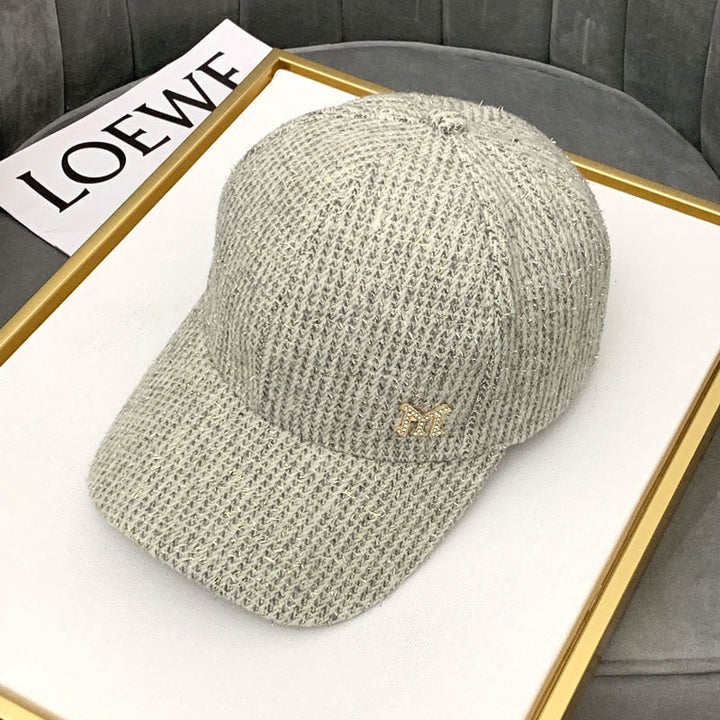 Women's Textured Knit Baseball Cap Kalsten