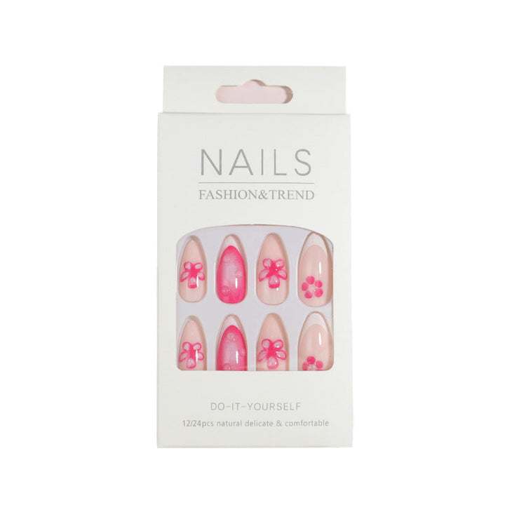 Premium Press-On Nail Set with Decorative Accents Kalsten