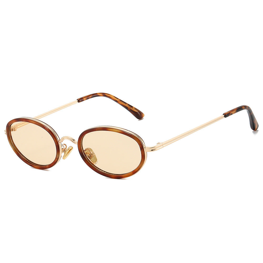 Women's fashionable sunglasses with high-quality frame and round lenses Kalsten