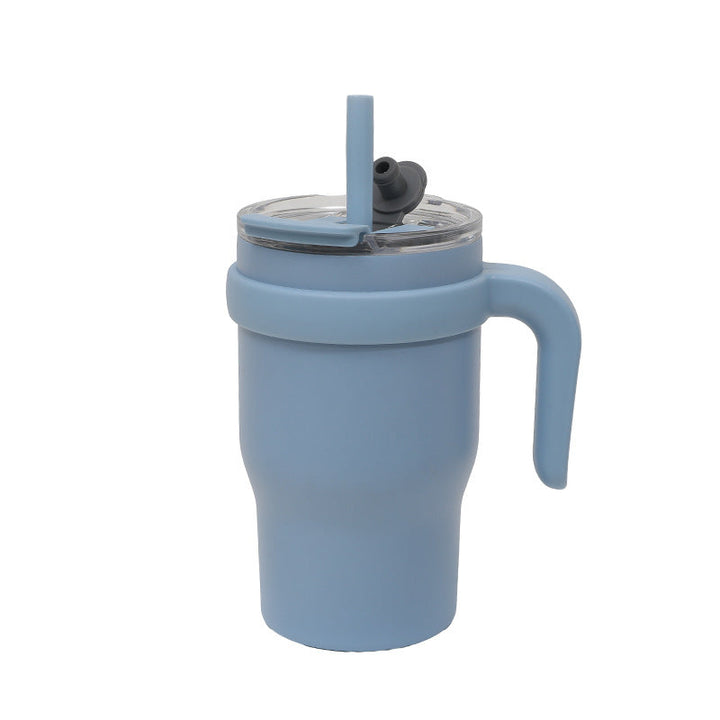 Women's Insulated To-Go Cup with Ergonomic Handle and Flexible Straw Kalsten