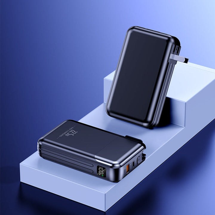 Portable fast charger with integrated socket Kalsten