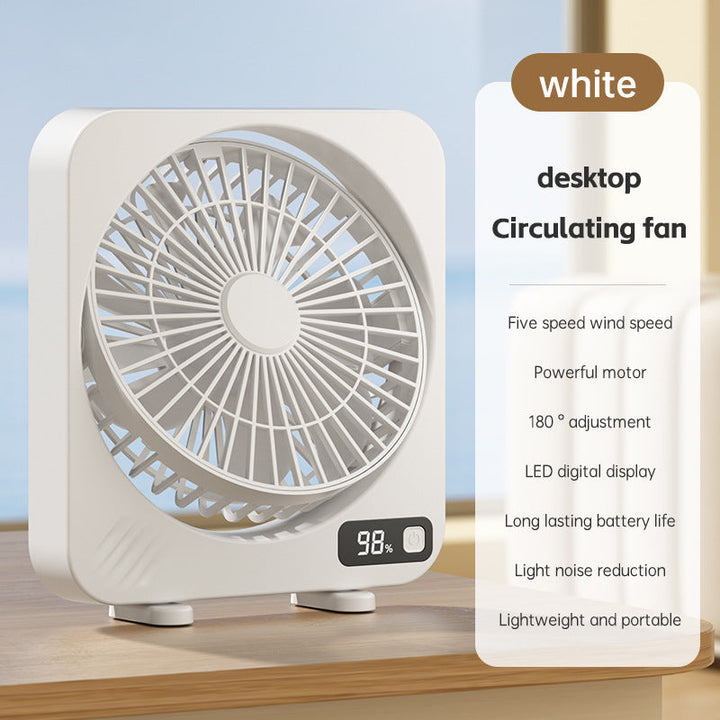 Unisex High-Efficiency Desktop Circulating Fan Kalsten