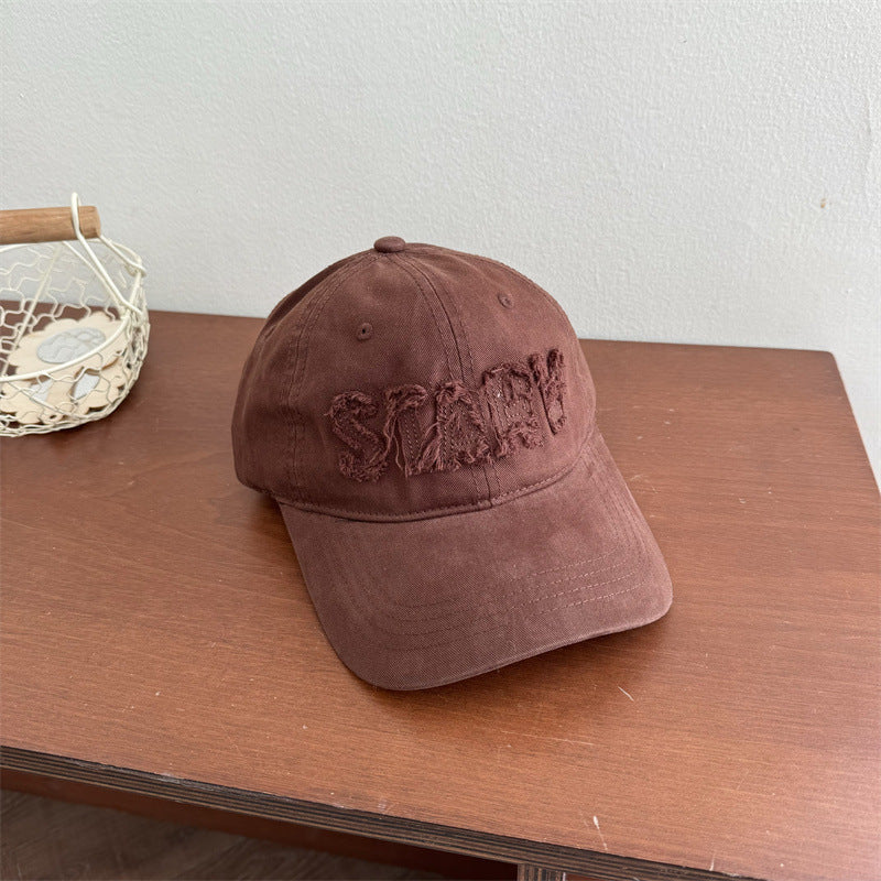 Women's Casual Distressed Baseball Cap Kalsten