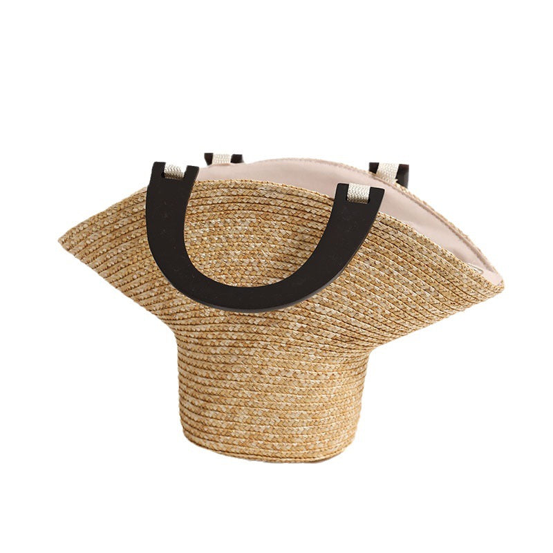 Fashionable Basthandbag with Stylish Plastic Handles Kalsten
