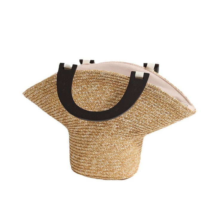 Fashionable Basthandbag with Stylish Plastic Handles Kalsten