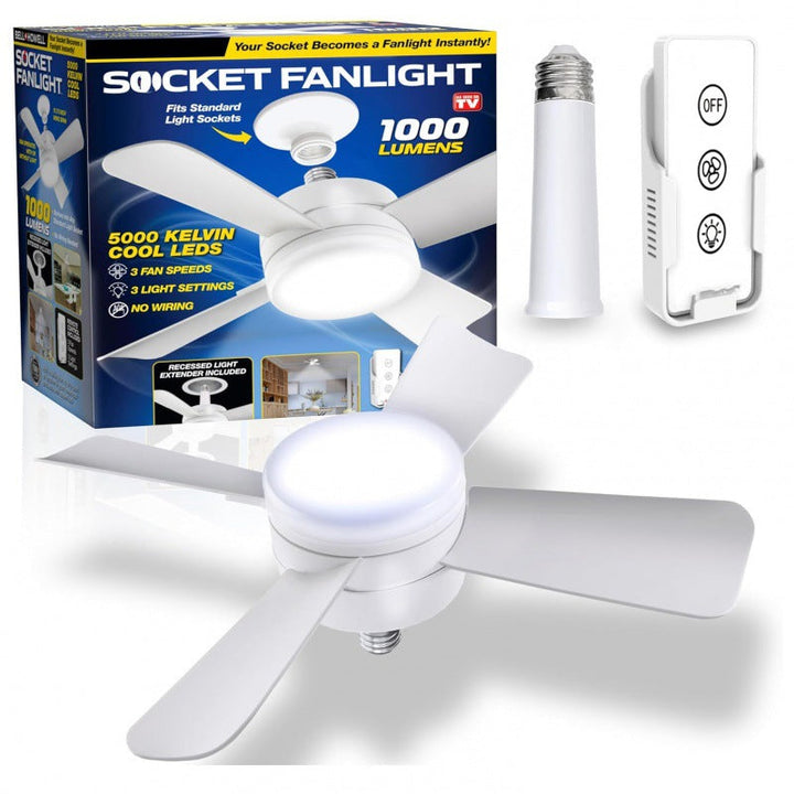 Adjustable LED Fan Light with Remote. | Kalsten