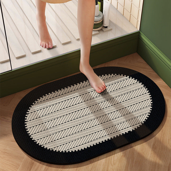 Decorative Bath Mat Kalsten