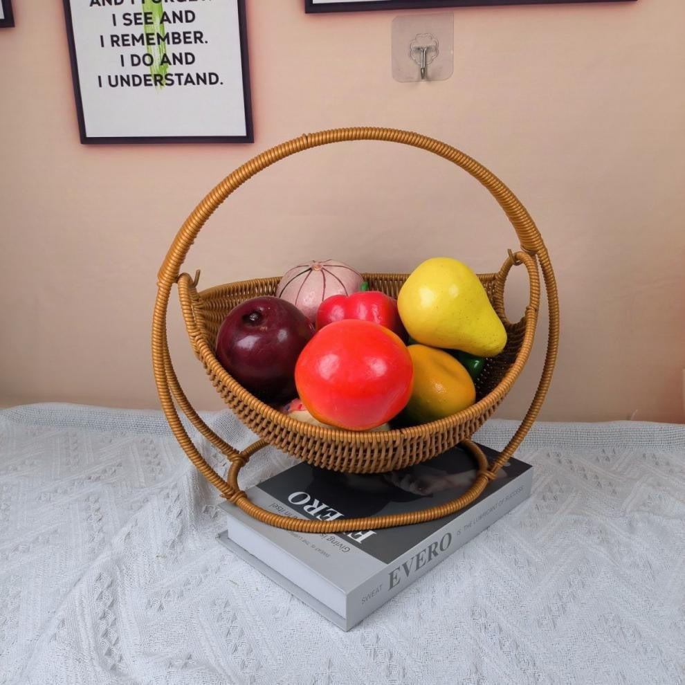Unisex Designer Storage Basket with Elegant Handles Kalsten
