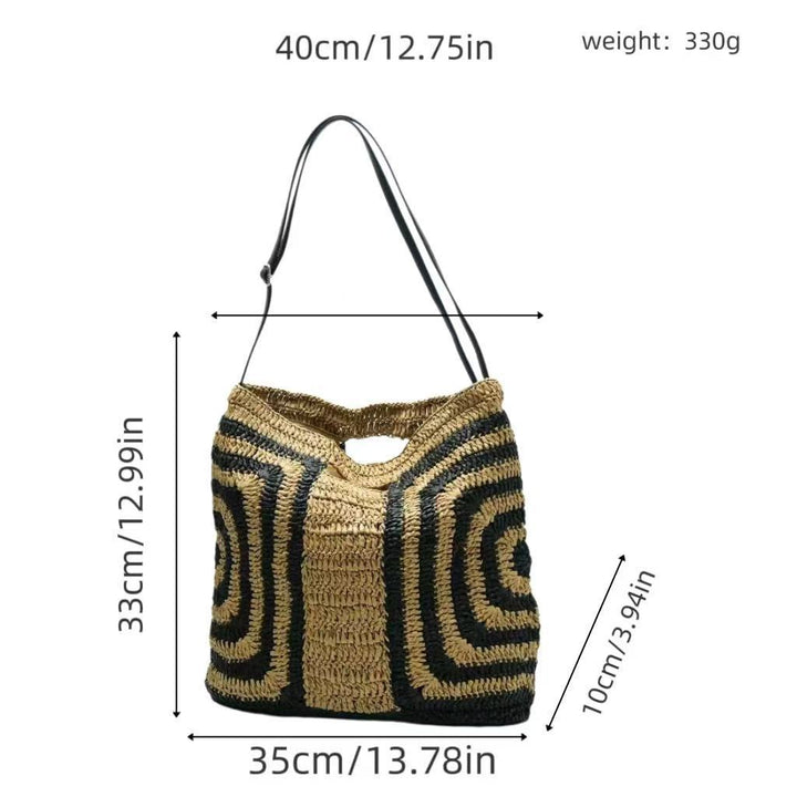 Handbag with Modern Geometric Design Kalsten