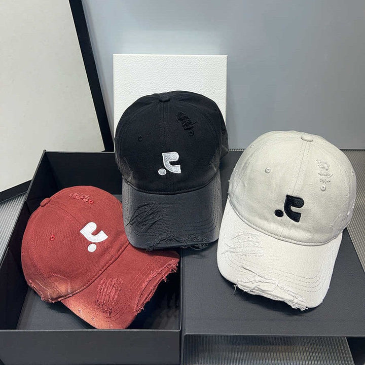 Men's Distressed Vintage Baseball Cap Kalsten