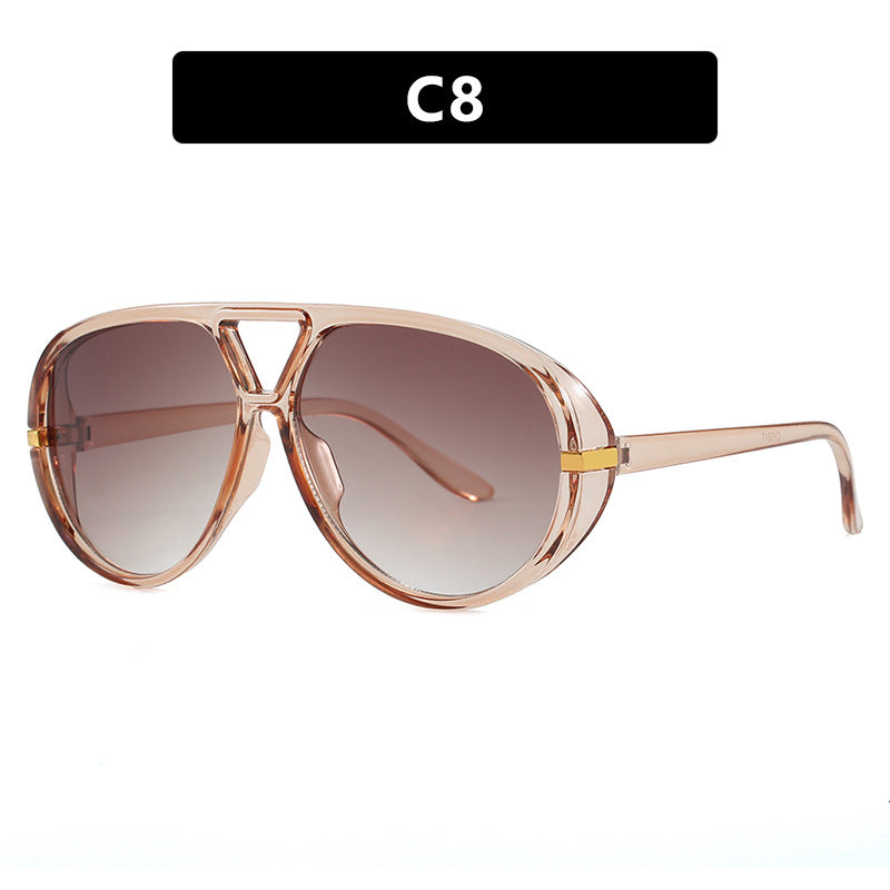 Women's fashionable large sunglasses with elegant frame and protective lenses Kalsten