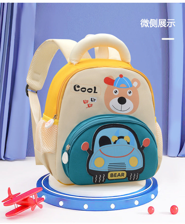 Children's Cartoon-Themed Mini School Backpack