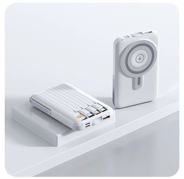 Portable power bank with intelligent fast charging feature and LED display Kalsten