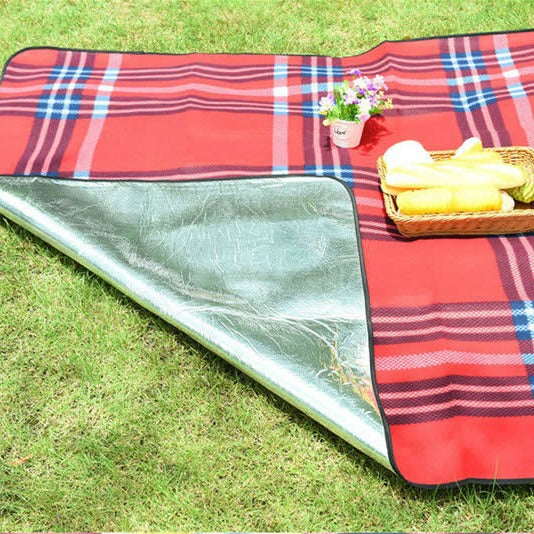 Picnic blanket with water-repellent underside and easy-care material Kalsten