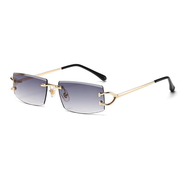 Women Elegant Minimalist Sunglasses with Unique Metal Details Kalsten