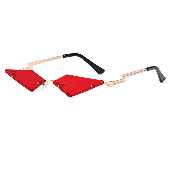 Women's geometric designer sunglasses with innovative frame Kalsten