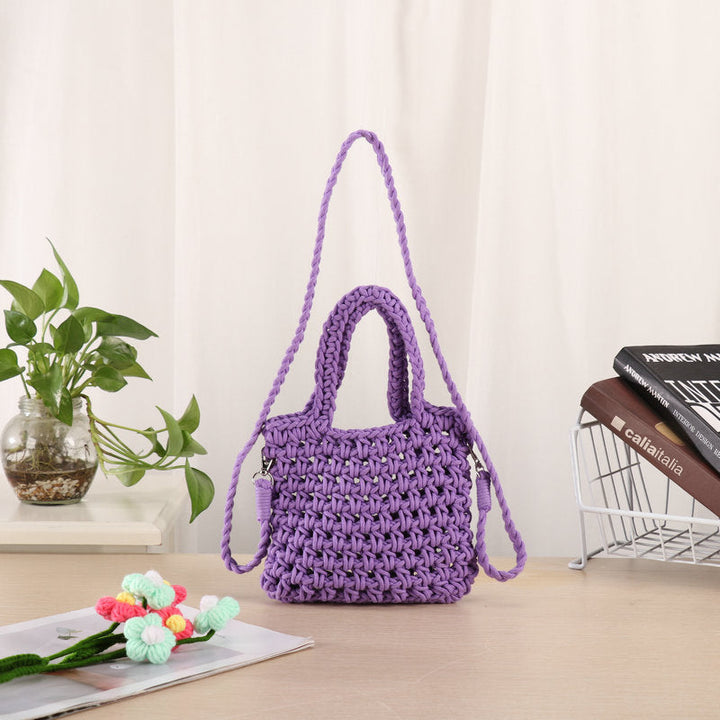 Handcrafted Macrame Shoulder Bag Kalsten