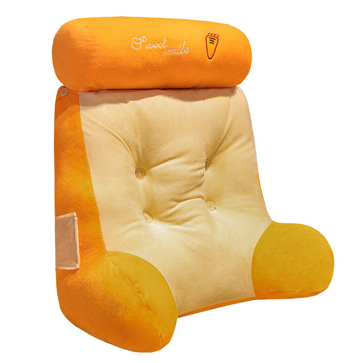Ergonomic back support pillow with pockets Kalsten