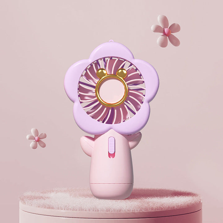 Ladies Portable Flower Fan Kalsten