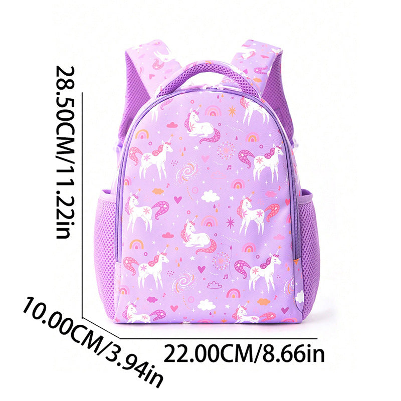 Glittering backpack with rainbow design Kalsten
