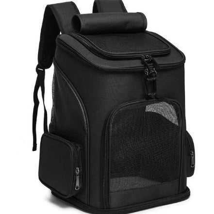 Cat transport backpack with breathable mesh panels Kalsten