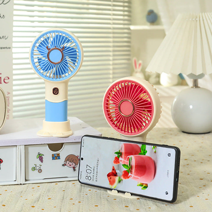Women Portable Hand Fan with Innovative Animal Design Kalsten