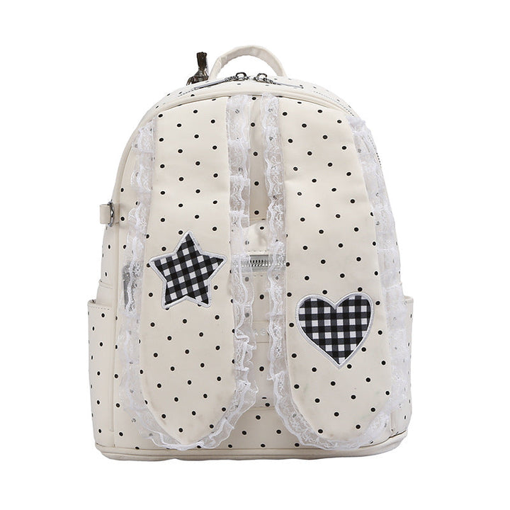 Fashionable Polka Dot Backpack kalsten