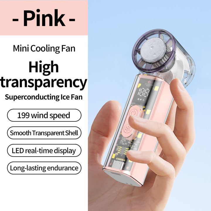 Unisex Pocket-Sized High-Speed Cooling Fan Kalsten
