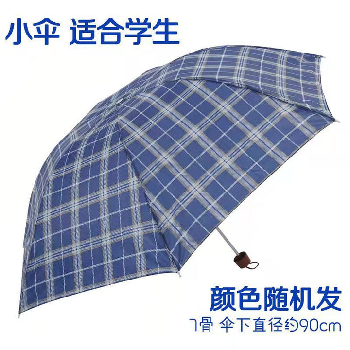 Unisex Colorful Rainbow Umbrella Kalsten