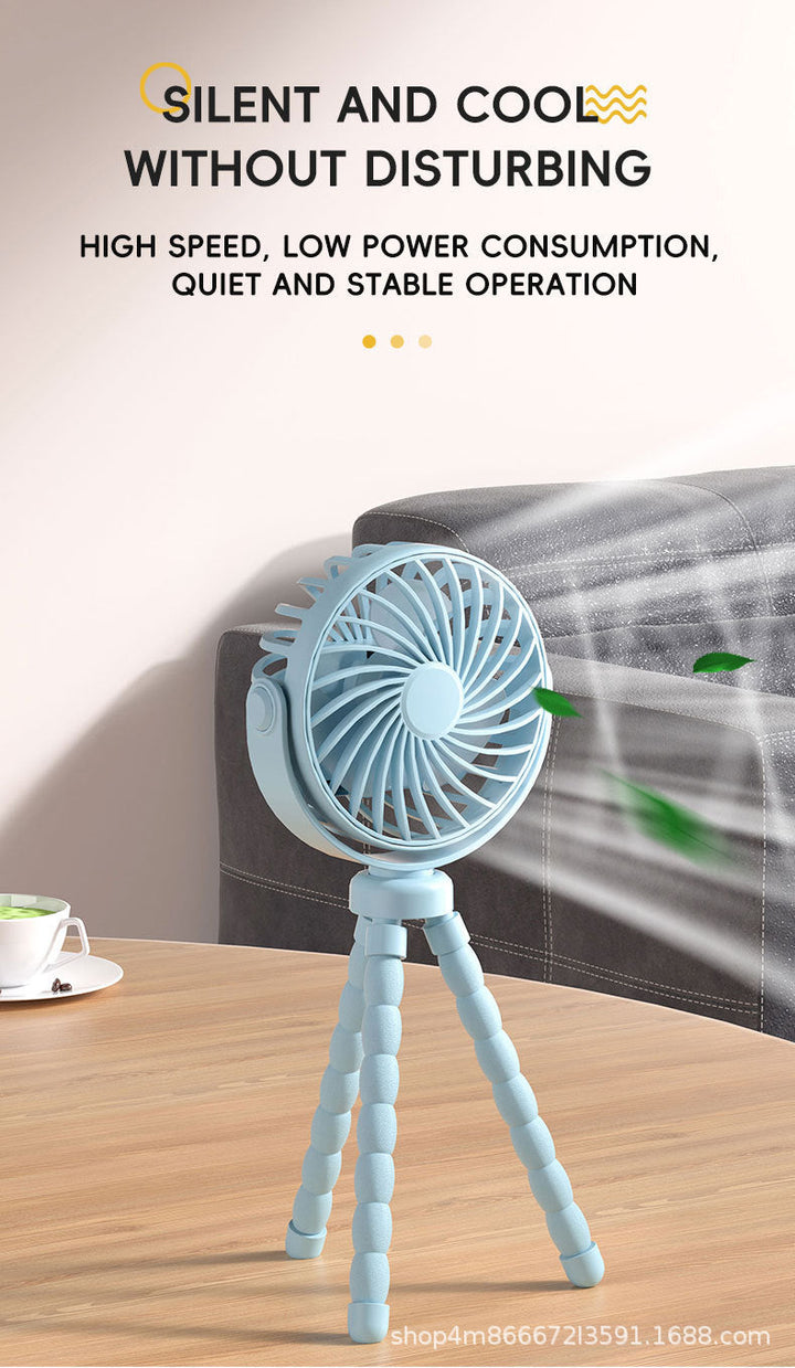 Portable USB Rechargeable Desk Fan Kalsten